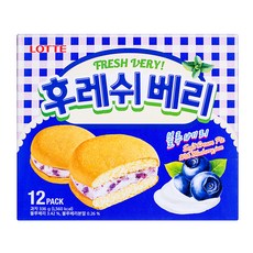 롯데 후레쉬베리 블루베리, 336g, 1개