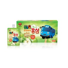 동원천지인 6년근 꼬마버스 타요가 좋아하는 우리아이홍삼 사과, 1L, 1개