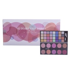 코스탈센츠 42 블러쉬 & 쉐도우 쉐이드 팔레트, 1개, Double Stack Shimmer