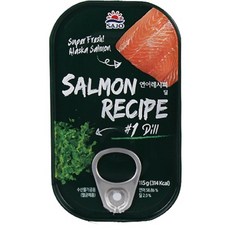 사조 연어레시피 딜, 연어레시피딜, 1개, 115g