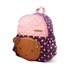 MOMO 兒童防走失後背包, 紫色