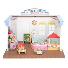 실바니안 토이샵 인형집, 1개, 혼합색상