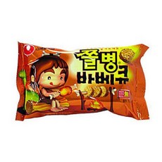 농심 쫄병스낵 바베큐맛, 70g, 5개