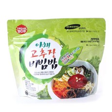 [드림밥] 즉석 야채고추장 비빔밥, 123g, 2개