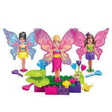 메가블럭 바비 판타지 스몰피규어 멀티팩 바비 요정 갈라, 4세이상, 1개