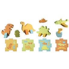 하나토이 소프트 BB아트 다이노세트, 혼합 외, 1개