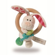 토끼 틸리 나무 딸랑이, 토끼_틸리(37433), 1개