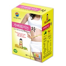 [자생한방]기운나는 차&가벼워 지는 차, 1.1g, 가벼워 지는 차 10입 1개, 10개, 10개입
