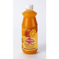 원업 오렌지 복숭아 농축 음료베이스, 850ml, 1개, 850ml