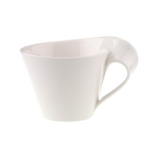 Villeroy&Boch New Wave 咖啡館白色咖啡杯0.4L, 1個