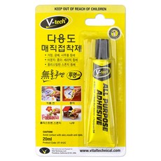 브이텍 다용도 매직 접착제 VT-912C, 3개