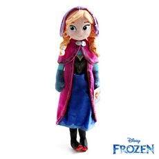 디즈니 겨울왕국 안나 봉제인형 43cm, 혼합색상, 안나(Anna), 1개