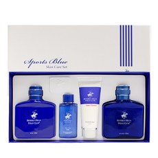 BEVERLY HILLS POLO CLUB 男用 Sports Blue 皮膚調理保養4件組, 1組