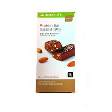 허벌라이프 프로틴 바 디럭스, 바닐라 아몬드 맛, 490g, 1개