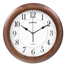 Kappa W630 靜音辦公室裝潢壁鐘 2款, 圓形, 原型