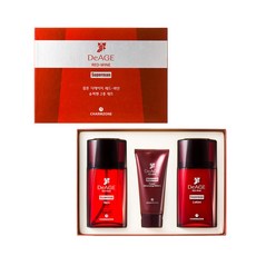 CHARMZONE 嬋真 紅酒萃取護膚禮盒 3件組, 皮膚 130ml + 乳液 130ml + 1p, 1套