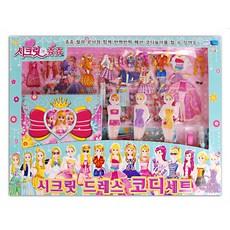 시크릿쥬쥬 시크릿 드레스 코디세트, 혼합, 1개