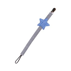 [아리코]그레이 액세서리집게스트랩, 스타, 1개