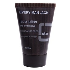 Every Man Jack 페이스 로션 & 포스트-셰이브 프레이그런스 프리, 30ml, 1개
