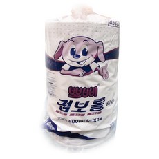 뽀삐 유한킴벌리 점보롤티슈 1겹 600m, 1개, 4롤