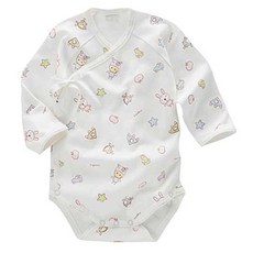 Natura Organic 兒童可愛圖案包屁衣