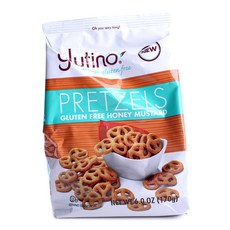 글루티노 글루텐 프리 허니 머스타드 프레첼, 170g, 1개