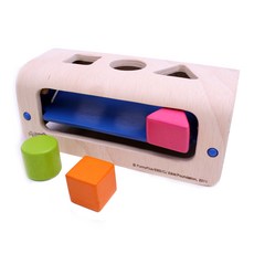 PLAN TOYS 環保 Tiki Tok 圖形滑梯, 1個