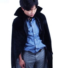 [萬聖節服裝] 絲絨斗篷 (男性用)