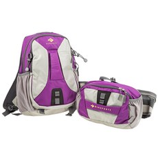 Swingo 背包 / 13-001-2, 紫色/灰色