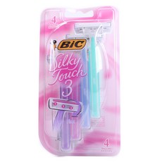 빅 실키 터치 3 여성면도기, 4개입, 1개