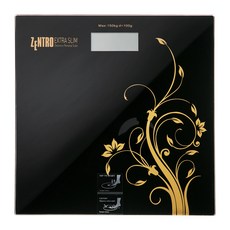 [지에프] 전자식체중계, 블랙, 1개