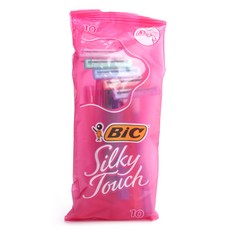 빅 트윈 셀렉트 실키 터치 일회용 면도기, 10개입, 1개