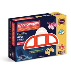 맥포머스 마이퍼스트 버기카 My First Buggy 세트, 6세이상, 빨강, 1개