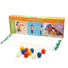 짐보리빌드 POD Kit 공간감각발달 3차원 교구, POD Kit_공간감각발달 3차원 교구, 혼합, 1개