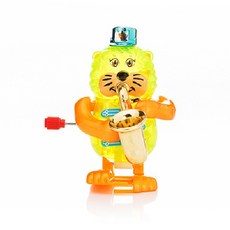 Z Wind Ups 태엽 색소폰라이언 40138, 혼합색상