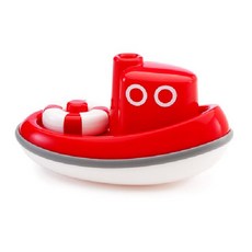 Kid O 터그보트 목욕장남감, 빨강, 배, 1개