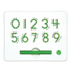 Kid O 숫자 배우기 자석보드, 숫자보드판1개+자석펜1개, 혼합, 1개