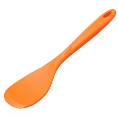 AM 통실리콘 볶음주걱, 오렌지, 1개