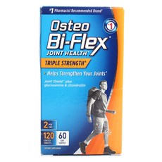 오스테오바이플렉스 조인트 헬스 트리플 스트랭스 코티드 타블렛, 1개, 120정