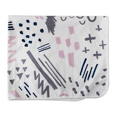 COtton REPUBLIC 細纖維毯, 線條圖案款