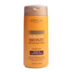 로레알파리 서브라임 브론즈 셀프-태닝 로션 미디엄 내추럴 탠, 150ml, 1개