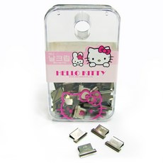 바이하츠 헬로키티 실버날크립, 2개, 소