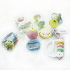 티애리 BPA FREE 카라 딸랑이 7종 세트, 1개