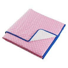 MARUATTI 嬰兒防水墊, 粉色圓點款