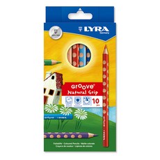 LYRA Groove 巨型彩色鉛筆, 10色, 1組
