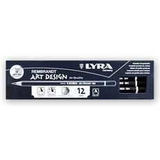 LYRA Rembrandt 藝術設計鉛筆, 6H, 12支