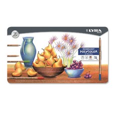 LYRA 倫勃朗多色彩色鉛筆, 72色, 72 種顏色