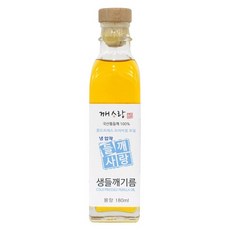 ggaesarang 冷榨生紫蘇油, 180ml, 1瓶
