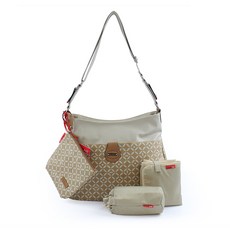 Babymel 嬰兒用品質感收納包, Tan