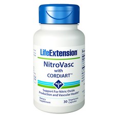 라이프익스텐션 니트로 바스크 코디아트 베지테리안 캡슐, 1개, 30정